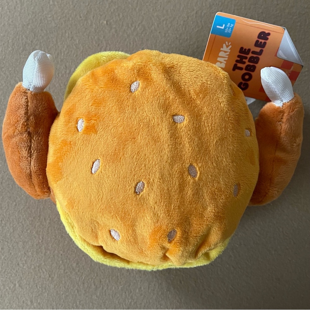 BarkBox “The Gobbler” Three in One Dog and Puppy Toy NWT